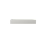 Matte White Wall-Mount Bathroom Sink with Single Faucet Hole