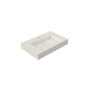 29.5 in. Solid Surface Wall-Mount Bathroom Sink with Backsplash
