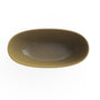 61" Freestanding Solid Surface Stone Soaking Bathtub in Modern Camel