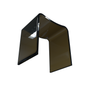 Resin Stone Freestanding Shower Stool with Gently Curved Seat