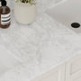 60" Bathroom Vanity Top with Double Sinks and Backsplash