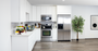 Glacier White - Ready To Assemble Kitchen Cabinets