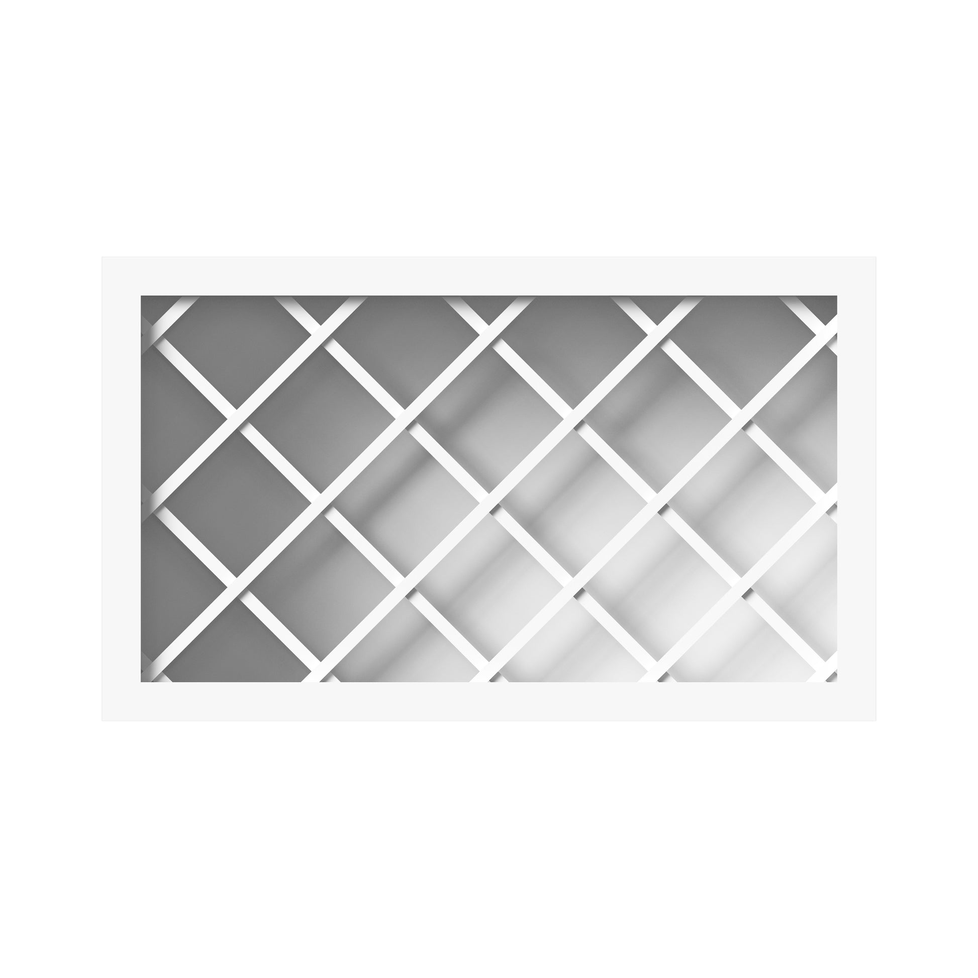 Glacier White RTA 30"W x 12"D x 18"H Wine Rack Wall Microwave Cabinets