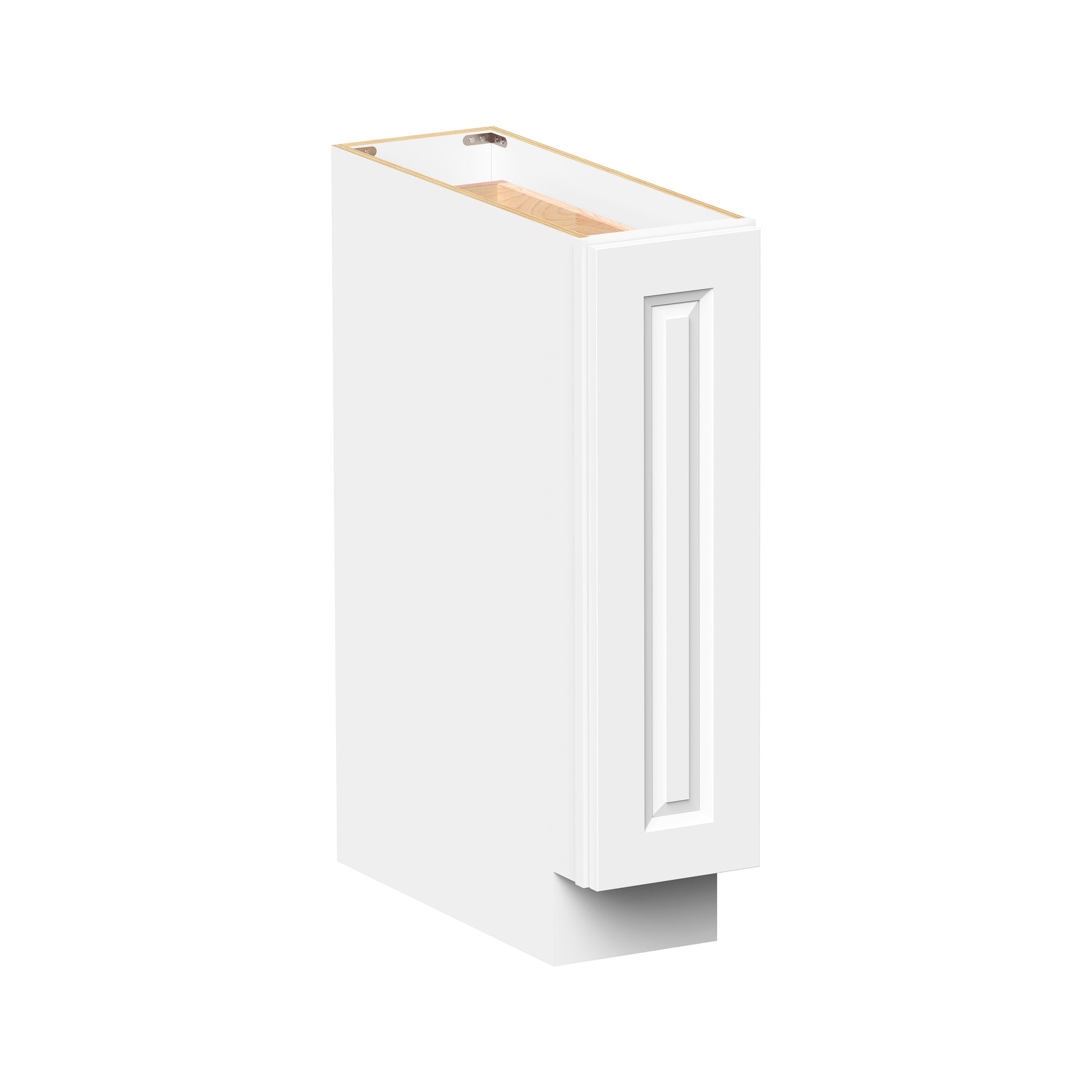Glacier White RTA 9"W x 24"D x 34.5"H Spice Pantry With 1 Drawer