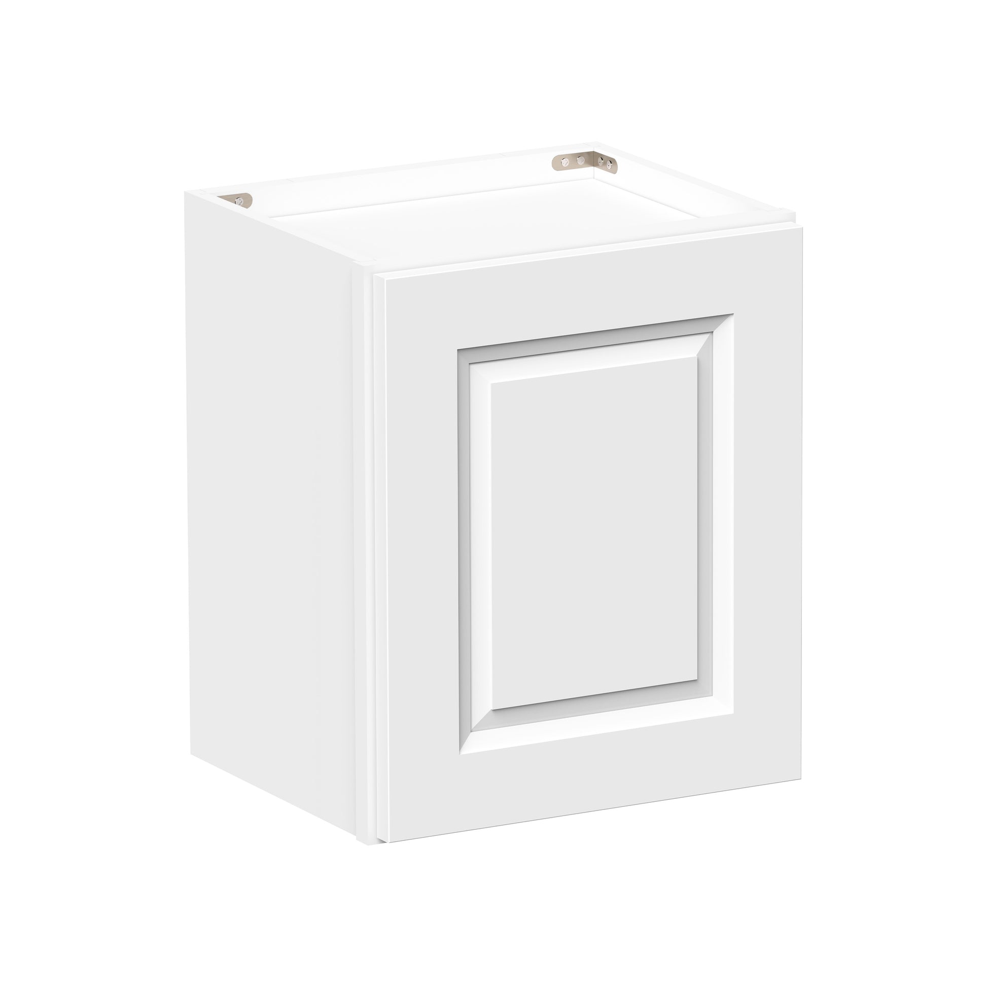Glacier White RTA 12"-21"W x 12"D x 18"H Short Wall Cabinets With 1 Door
