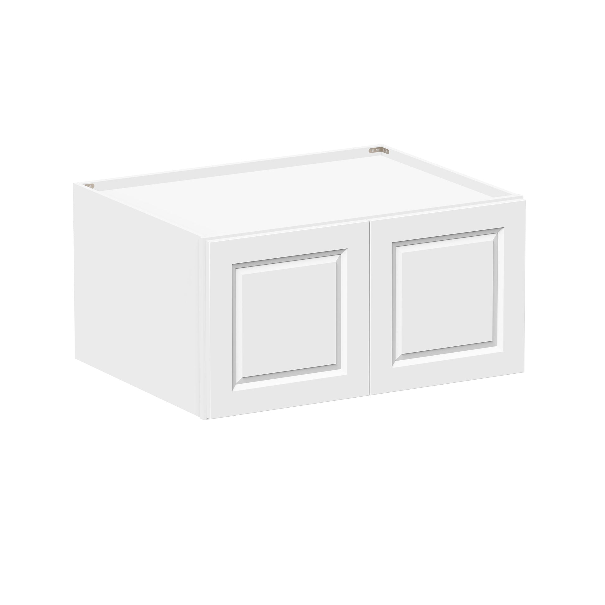 Glacier White RTA 36"W x 27"D x 12"-18"H Deep Wall Cabinets With 2 Doors