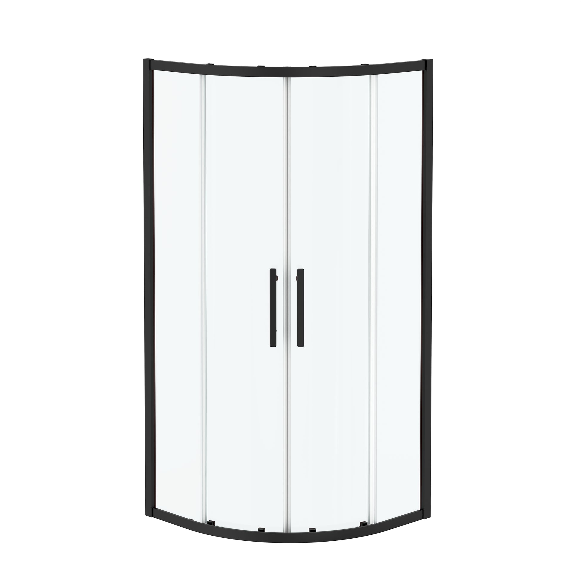 32"x32"x72" Corner Sliding Shower Enclosure with Clear Tempered Glass