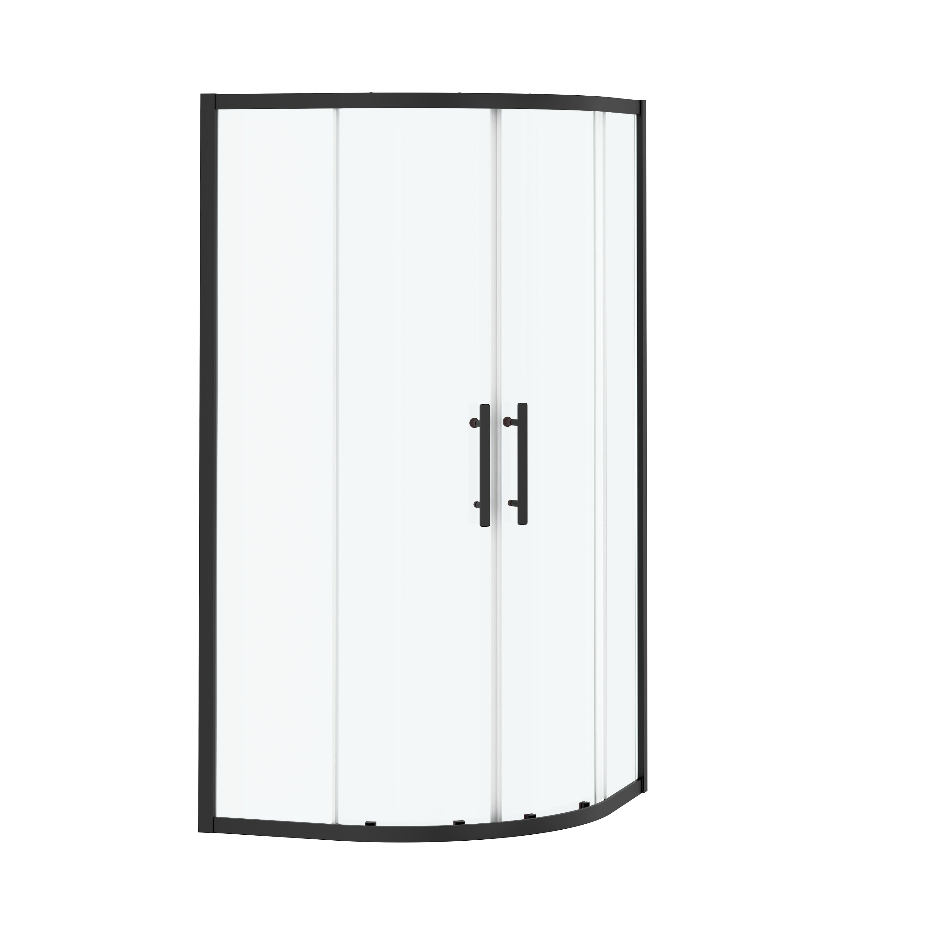36"x36"x72" Corner Sliding Shower Enclosure with Clear Tempered Glass