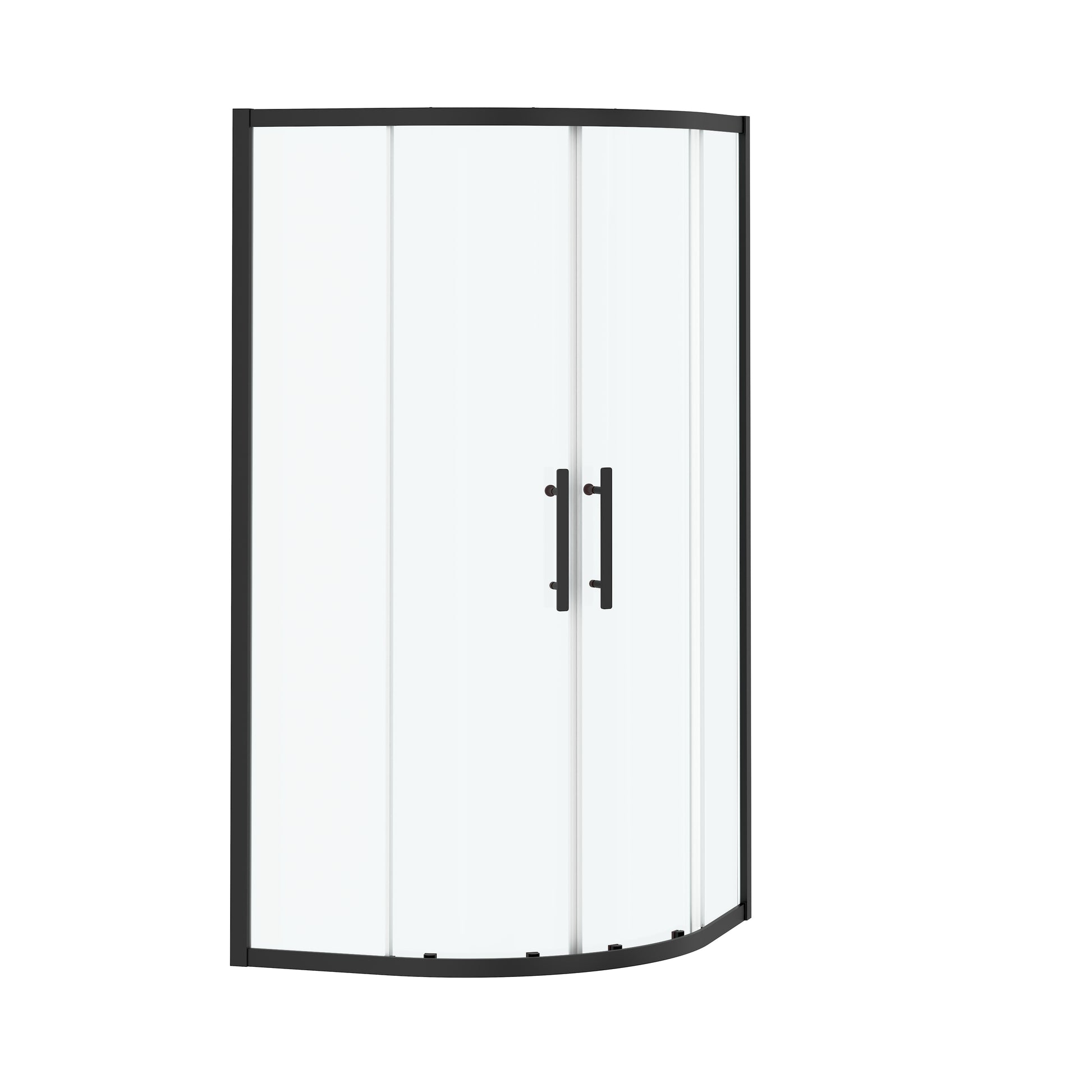 36"x36"x72" Corner Sliding Shower Enclosure with Clear Tempered Glass