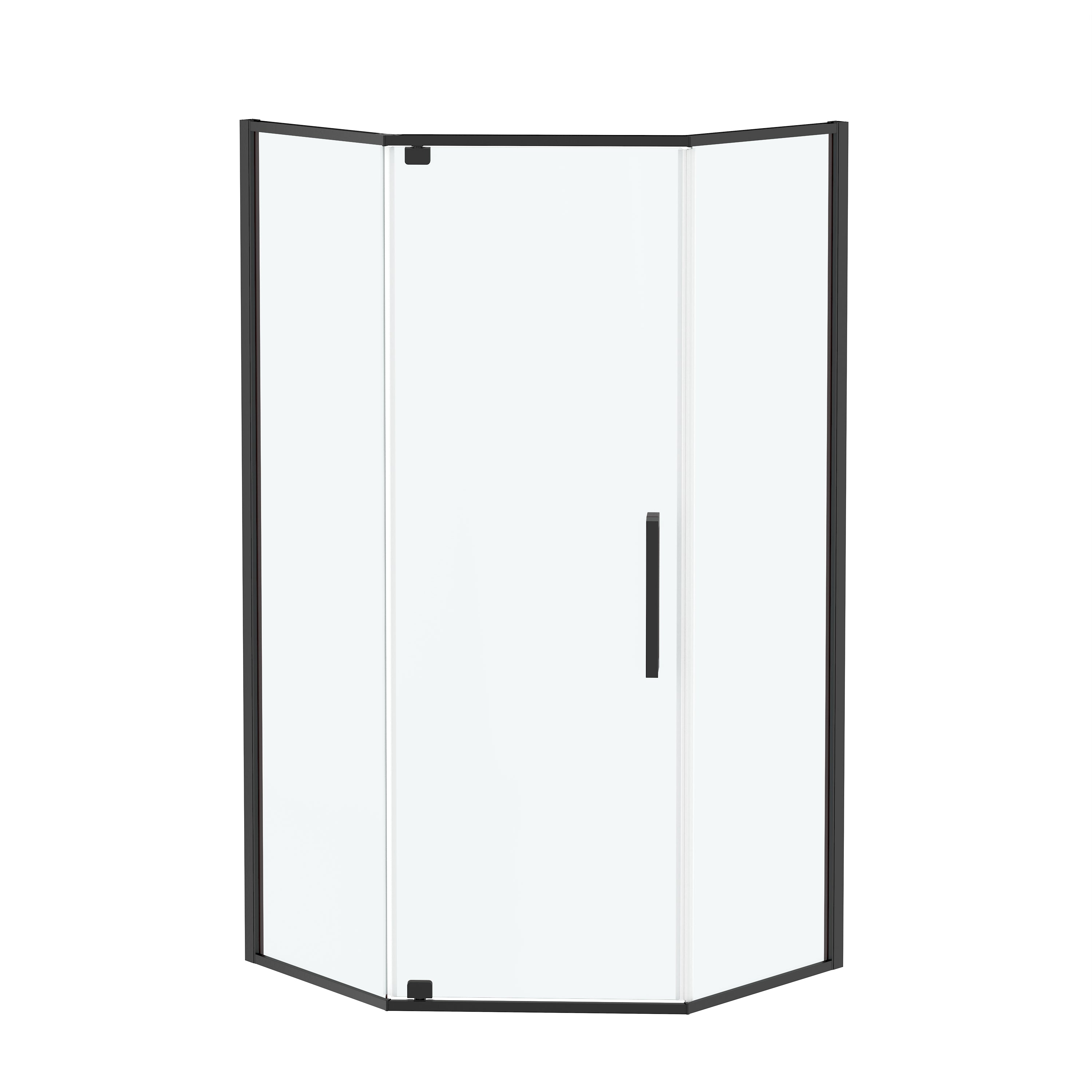 36"x36"x72" Corner Sliding Shower Enclosure with Clear Tempered Glass