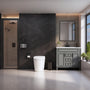 Modern Antibacterial Ceramic Smart Toilet with Side Ambient Lighting