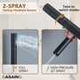 12" Shower System with Shelf, Handheld Shower with Lance Function