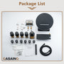 12" Adjustable Shower Head With Shelf Shower System, Hand Shower With Spray Gun Function