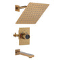 Casainc Dual Function Minimalist Design Showerhead Shower System