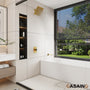 10" Wall Mount Dual Function Rain Shower System with Tub Spout