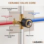 Casainc Dual Function Minimalist Design Showerhead Shower System