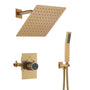 Thermostatic Dual Function Premium Showerhead Shower System