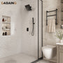 10" Wall Mount Dual Function Showerhead Thermostatic Shower System