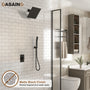 10" Wall Mount Dual Function Showerhead Thermostatic Shower System