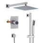 Dual Function Shower System With Slide Bar Design