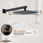 Dual Function Shower System With Slide Bar Design