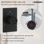 Dual Function Shower System With Slide Bar Design