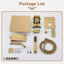 3-Function Thermostatic Shower System Anti-Fingerprint