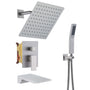 3-Function Thermostatic Shower System Anti-Fingerprint