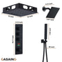 Luxurious Showerhead Shower System With 64 Colors Of Led Lighting And Bluetooth Technology