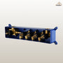 Rrectangular Ceiling-Mounted Thermostatic Shower System with LED Lights