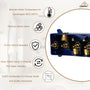 Ceiling-Mounted 5-Function Thermostatic Luxury Shower System with Body Jets