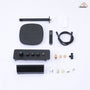 12" Wall-Mounted Thermostatic Shower System with Side Massage Spout