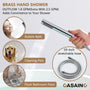 Freestanding Tub Faucet Floor Mounted Tub Filler with 150mm Handheld Hose