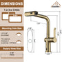 Touchless Single Handle Kitchen Faucet with 3 Functions Spray