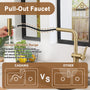 Touchless Single Handle Kitchen Faucet with 3 Functions Spray