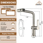 Touchless Single Handle Kitchen Faucet with 3 Functions Spray