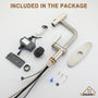 Touchless Single Handle Kitchen Faucet with 3 Functions Spray
