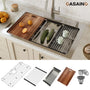 CASAINC 33 inch Stainless Steel Topmount Workstation Kitchen Sink
