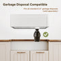 33 Inch Single Bowl White Fireclay Farmhouse Kitchen Sink Glossy Apron Front