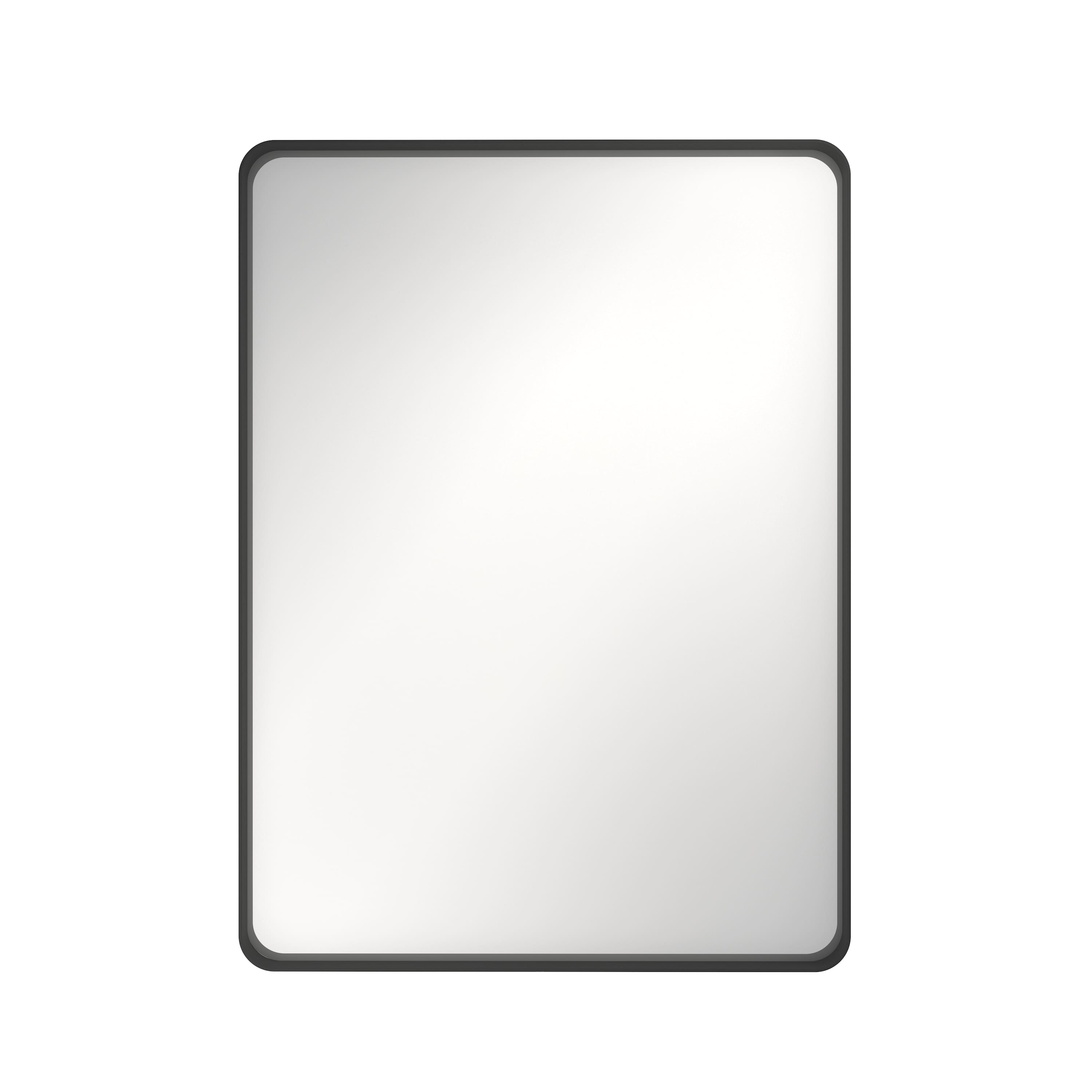Modern Framed Tempered Glass Bathroom Mirror with HD Reflection and Corrosion Resistant Finish