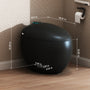 Luxe Smart Toilet with Tank，Auto Open & Close and Easy-Clean Surface, White/Black