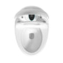 Luxe Smart Toilet with Tank，Auto Open & Close and Easy-Clean Surface, White/Black