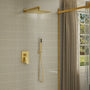10" Wall Mounted Dual Shower Head Shower System with Hand Shower