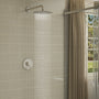 10" Wall Mount Round Single Function Shower Faucet Rain Shower System