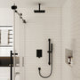 10" Ceiling Mount Dual Shower Heads Shower System With Slide Bar