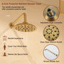 8" Rain Shower Head System with Pressure Balance Valve