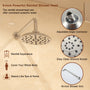 8" Rain Shower Head System with Pressure Balance Valve