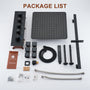 16“ Spa-Inspired Rainfall Shower System with Body Jets & Slide Bar