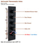 16“ Spa-Inspired Rainfall Shower System with Body Jets & Slide Bar