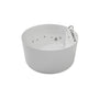 49" Modern Freestanding Whirlpool Bathtub with LED Mood Light & Hydro Massage Jets
